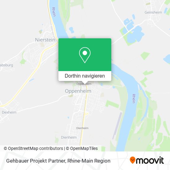 Gehbauer Projekt Partner Karte