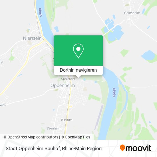 Stadt Oppenheim Bauhof Karte