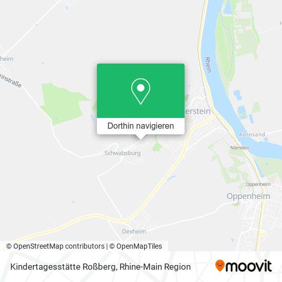 Kindertagesstätte Roßberg Karte