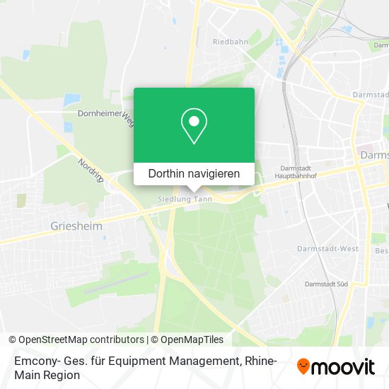 Emcony- Ges. für Equipment Management Karte