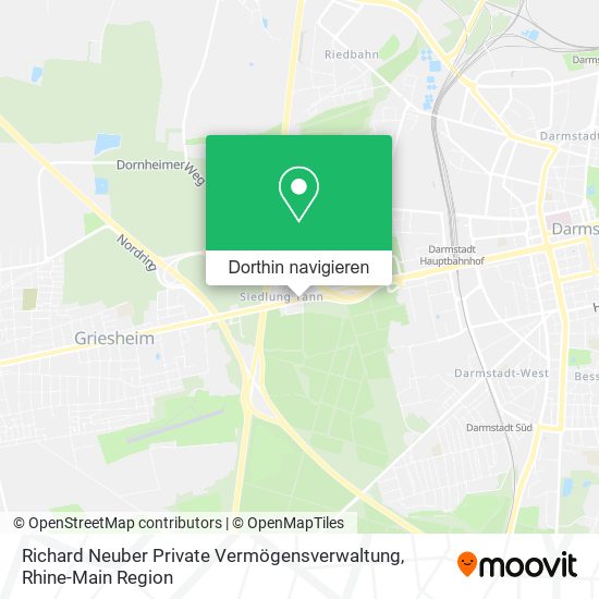 Richard Neuber Private Vermögensverwaltung Karte