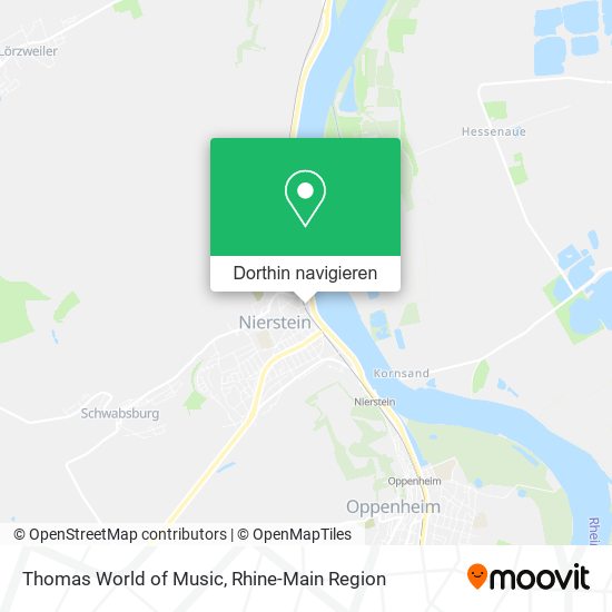 Thomas World of Music Karte