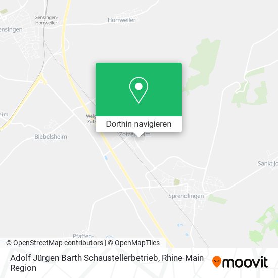Adolf Jürgen Barth Schaustellerbetrieb Karte