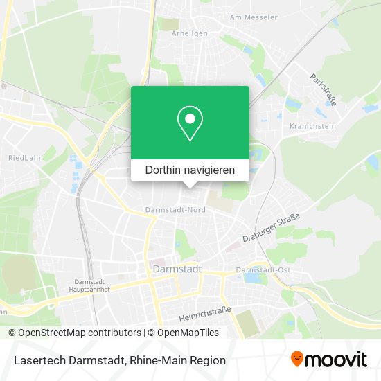 Lasertech Darmstadt Karte