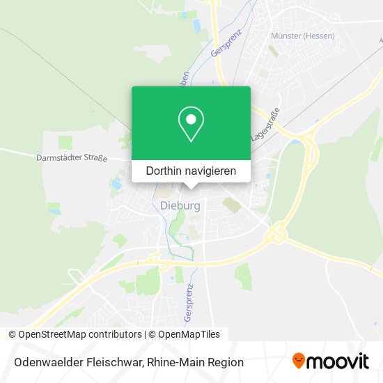 Odenwaelder Fleischwar Karte