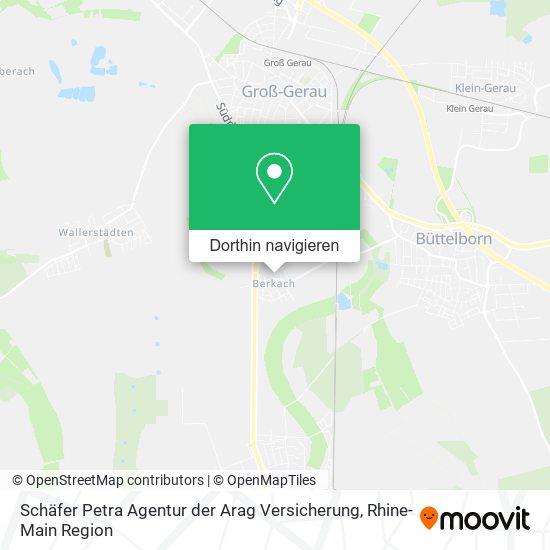 Schäfer Petra Agentur der Arag Versicherung Karte