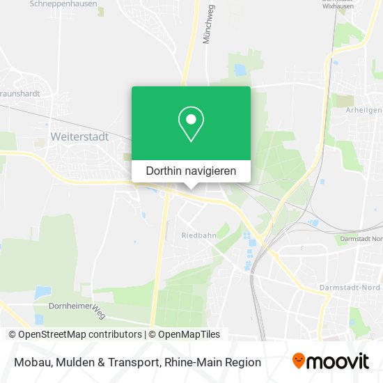 Mobau, Mulden & Transport Karte