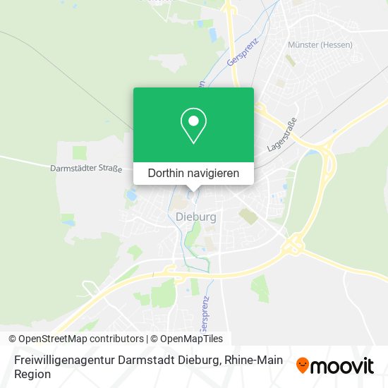 Freiwilligenagentur Darmstadt Dieburg Karte