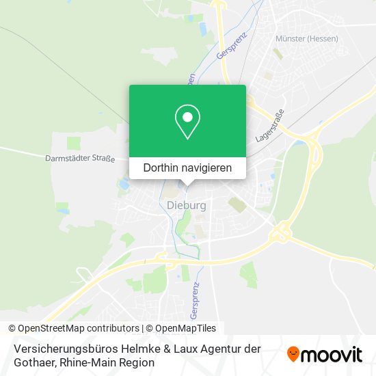 Versicherungsbüros Helmke & Laux Agentur der Gothaer Karte