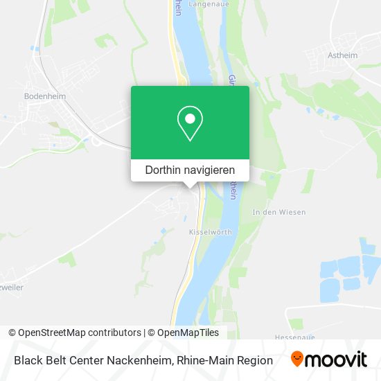 Black Belt Center Nackenheim Karte