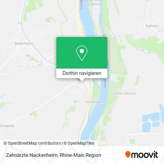 Zahnärzte Nackenheim Karte