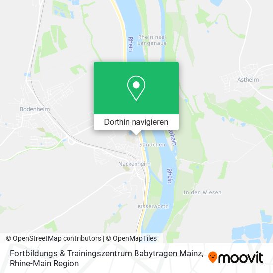 Fortbildungs & Trainingszentrum Babytragen Mainz Karte