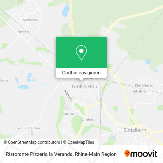 Ristorante Pizzeria la Veranda Karte