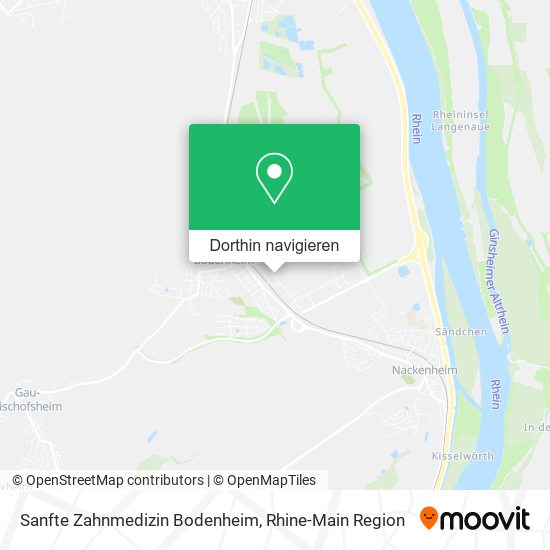 Sanfte Zahnmedizin Bodenheim Karte