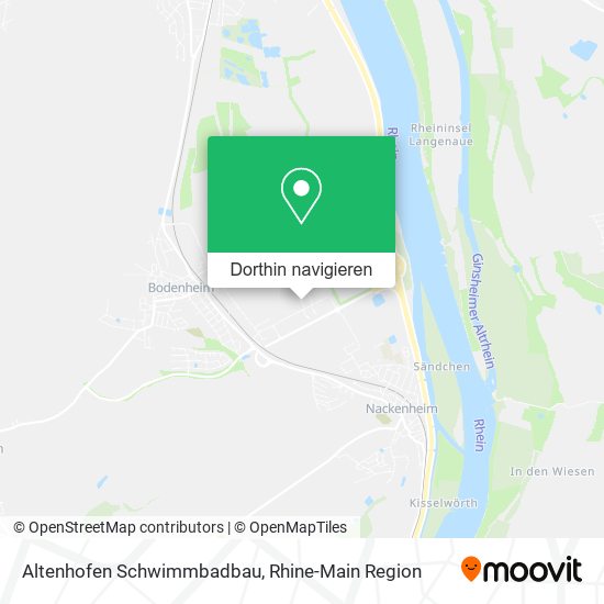 Altenhofen Schwimmbadbau Karte