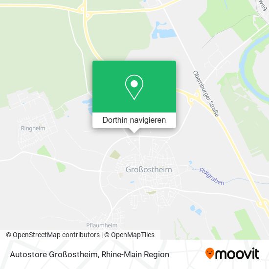 Autostore Großostheim Karte