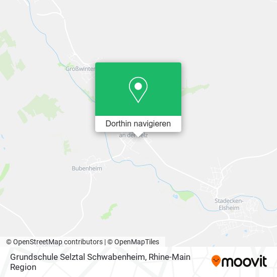 Grundschule Selztal Schwabenheim Karte