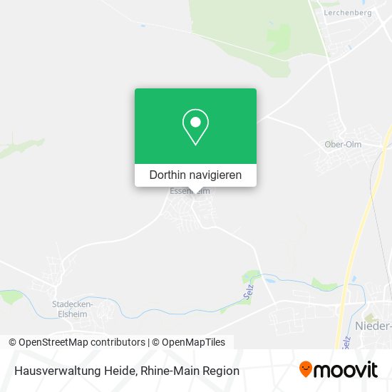 Hausverwaltung Heide Karte