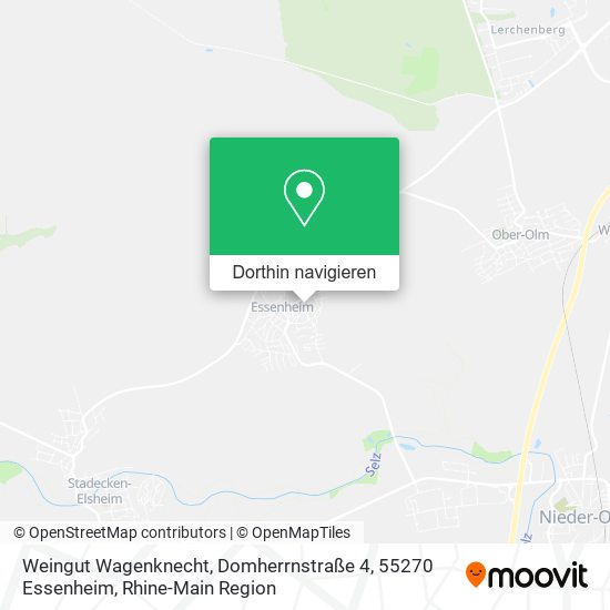 Weingut Wagenknecht, Domherrnstraße 4, 55270 Essenheim Karte