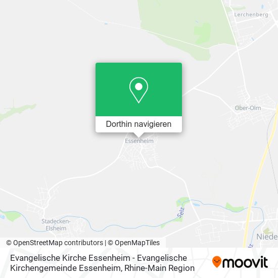 Evangelische Kirche Essenheim - Evangelische Kirchengemeinde Essenheim Karte