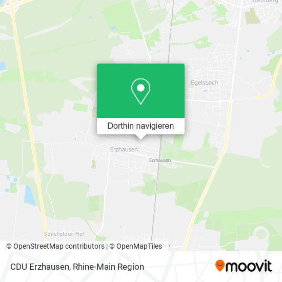 CDU Erzhausen Karte