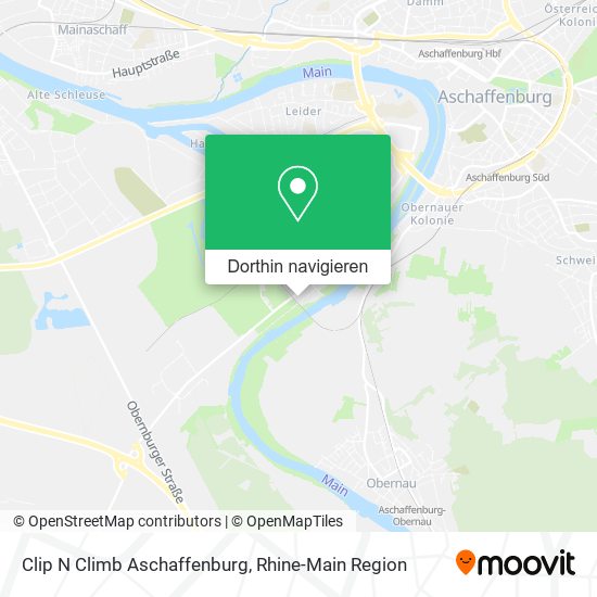 Clip N Climb Aschaffenburg Karte