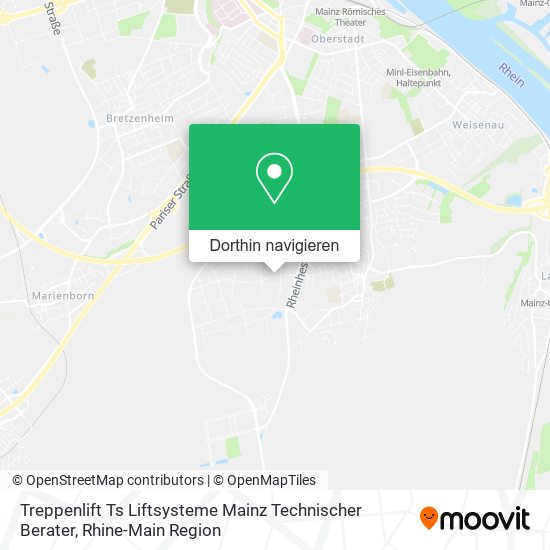 Treppenlift Ts Liftsysteme Mainz Technischer Berater Karte