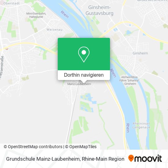 Grundschule Mainz-Laubenheim Karte