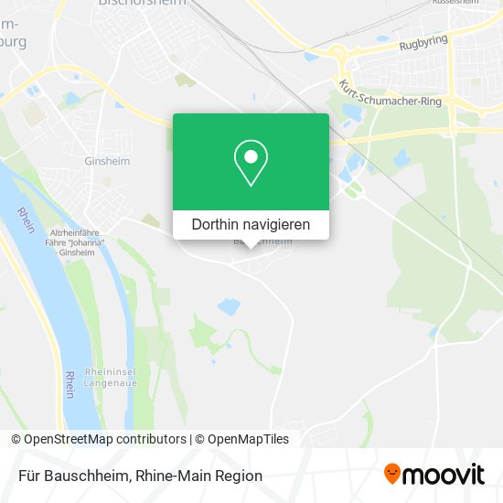 Für Bauschheim Karte