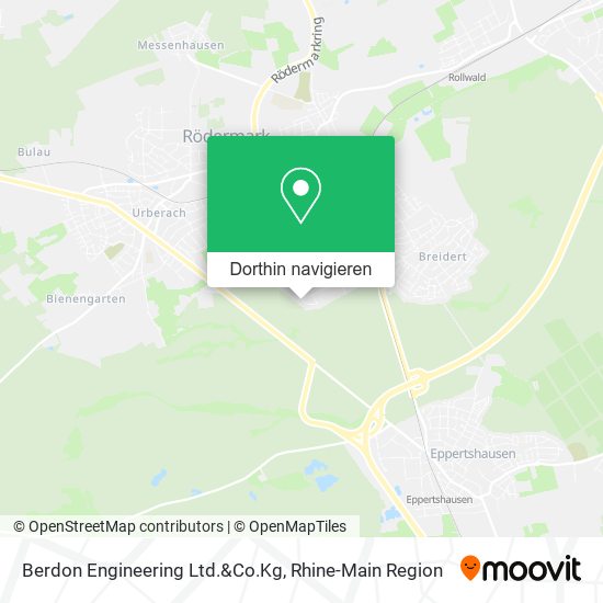 Berdon Engineering Ltd.&Co.Kg Karte