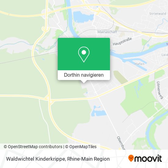 Waldwichtel Kinderkrippe Karte