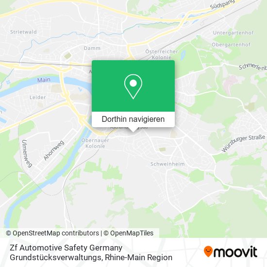 Zf Automotive Safety Germany Grundstücksverwaltungs Karte