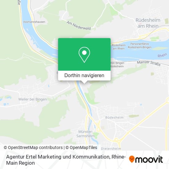 Agentur Ertel Marketing und Kommunikation Karte