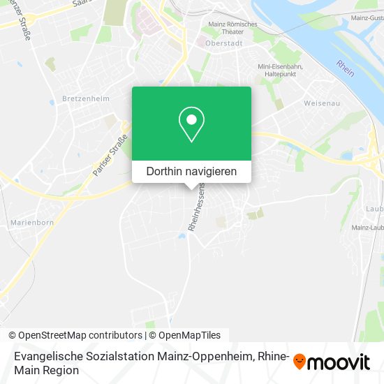 Evangelische Sozialstation Mainz-Oppenheim Karte