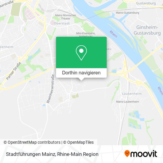 Stadtführungen Mainz Karte