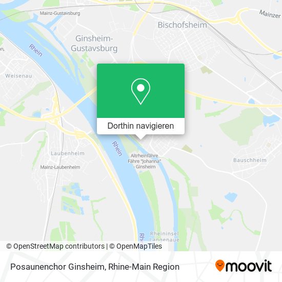 Posaunenchor Ginsheim Karte