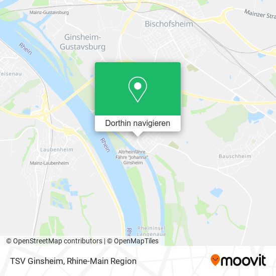 TSV Ginsheim Karte