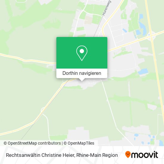 Rechtsanwältin Christine Heier Karte