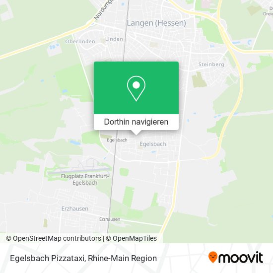 Egelsbach Pizzataxi Karte
