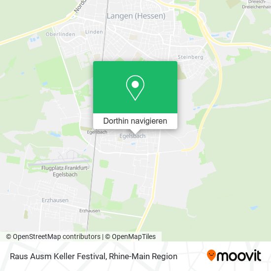 Raus Ausm Keller Festival Karte