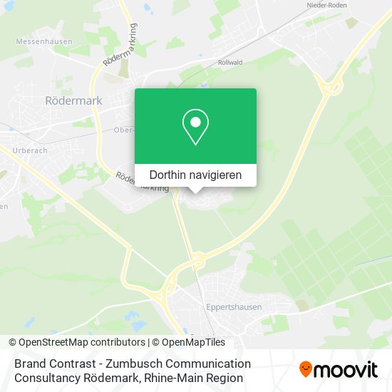 Brand Contrast - Zumbusch Communication Consultancy Rödemark Karte