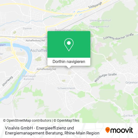 Visalvis GmbH - Energieeffizienz und Energiemanagement Beratung Karte