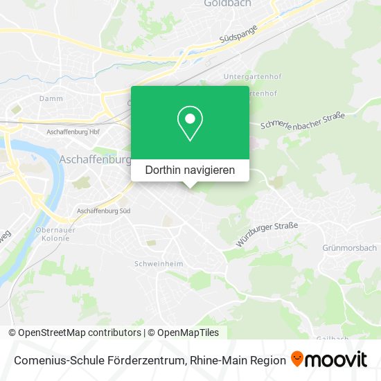 Comenius-Schule Förderzentrum Karte