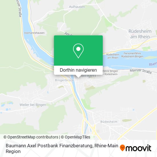 Baumann Axel Postbank Finanzberatung Karte