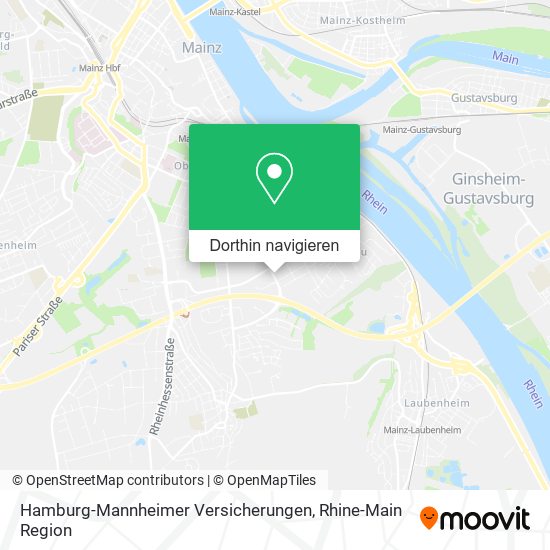 Hamburg-Mannheimer Versicherungen Karte