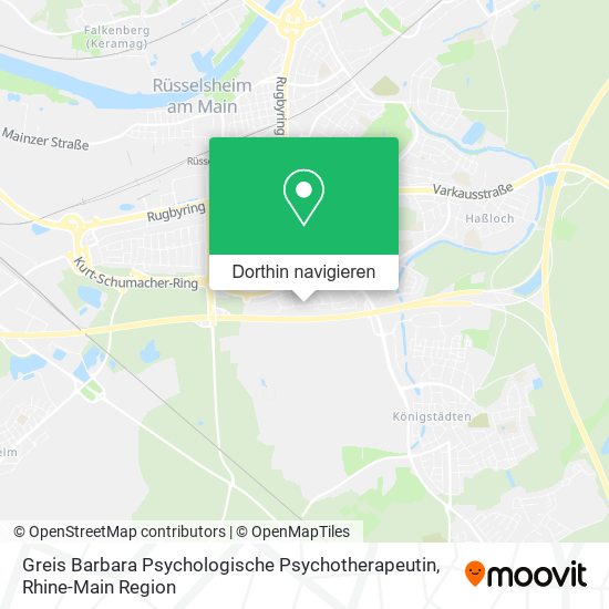Greis Barbara Psychologische Psychotherapeutin Karte