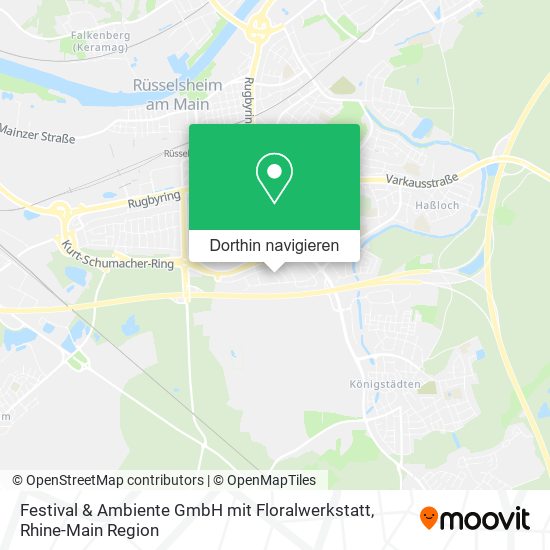 Festival & Ambiente GmbH mit Floralwerkstatt Karte