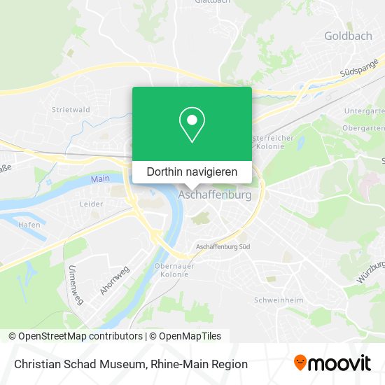 Christian Schad Museum Karte
