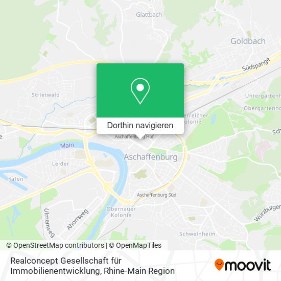 Realconcept Gesellschaft für Immobilienentwicklung Karte