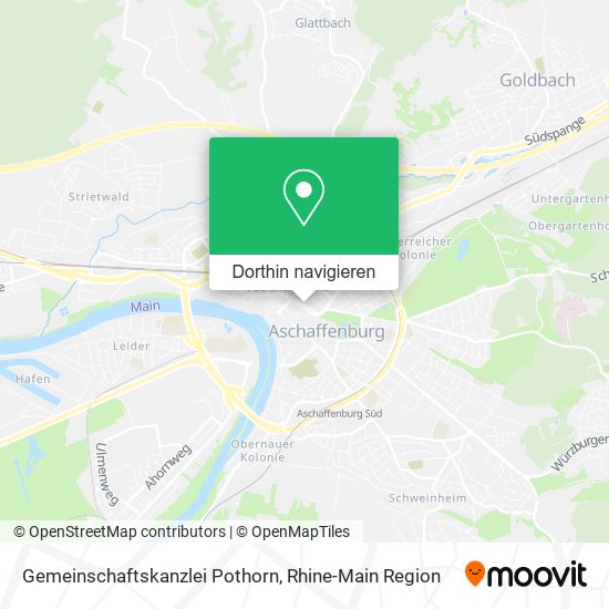 Gemeinschaftskanzlei Pothorn Karte